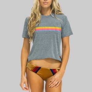 Aviator Nation cropped tee